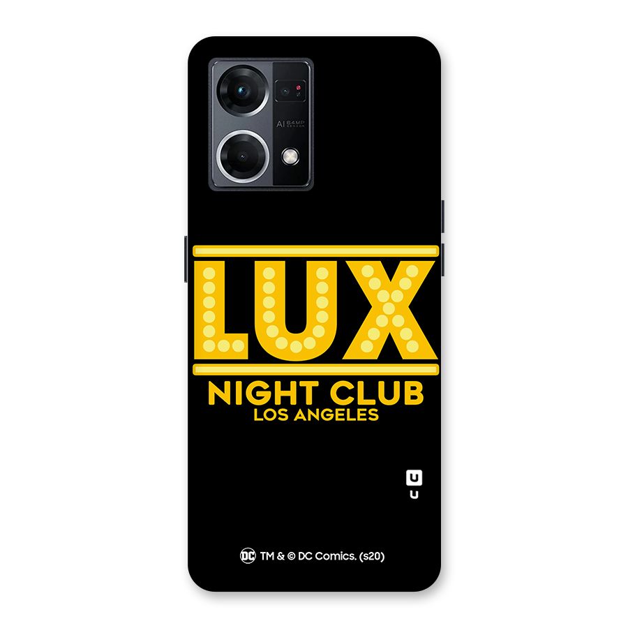 Lucifer Club Los Angeles Glass Back Case for Oppo F21 Pro 5G