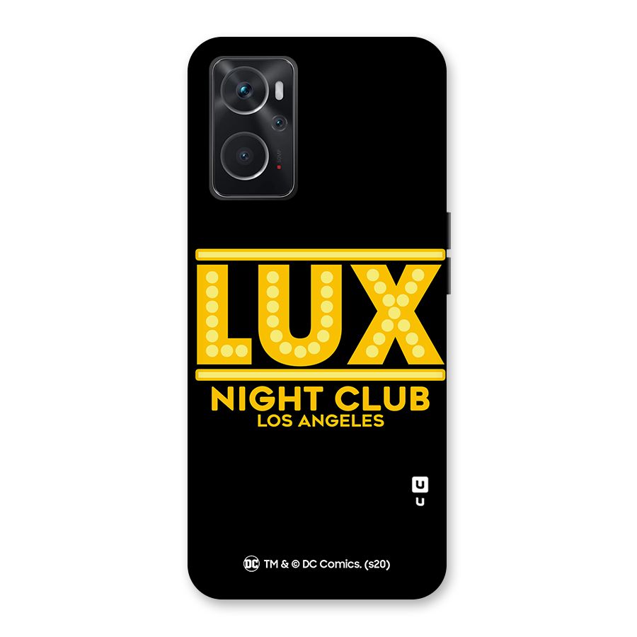 Lucifer Club Los Angeles Back Case for Oppo K10 4G