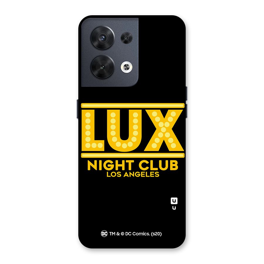 Lucifer Club Los Angeles Back Case for Oppo Reno8 5G