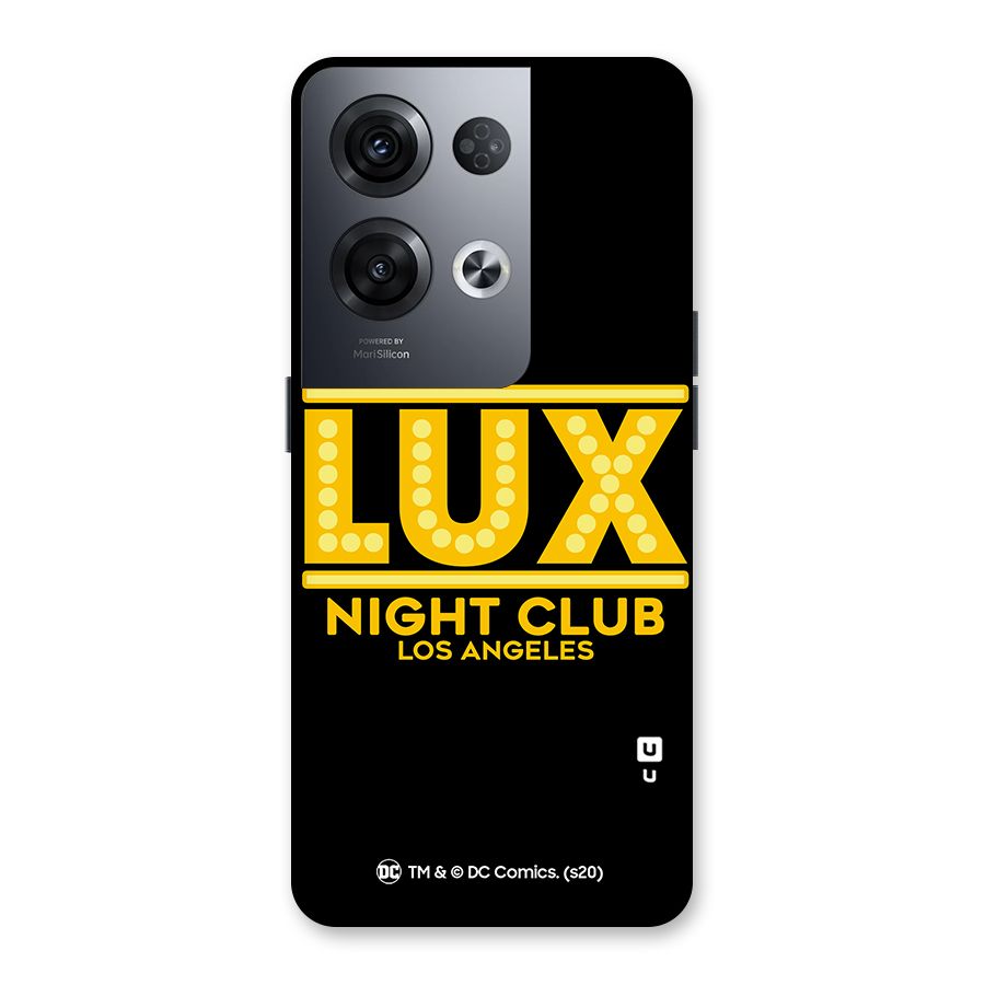 Lucifer Club Los Angeles Back Case for Oppo Reno8 Pro 5G