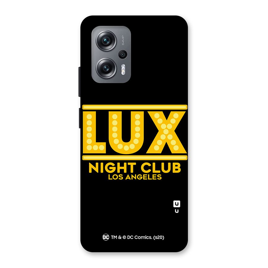 Lucifer Club Los Angeles Back Case for Redmi K50i