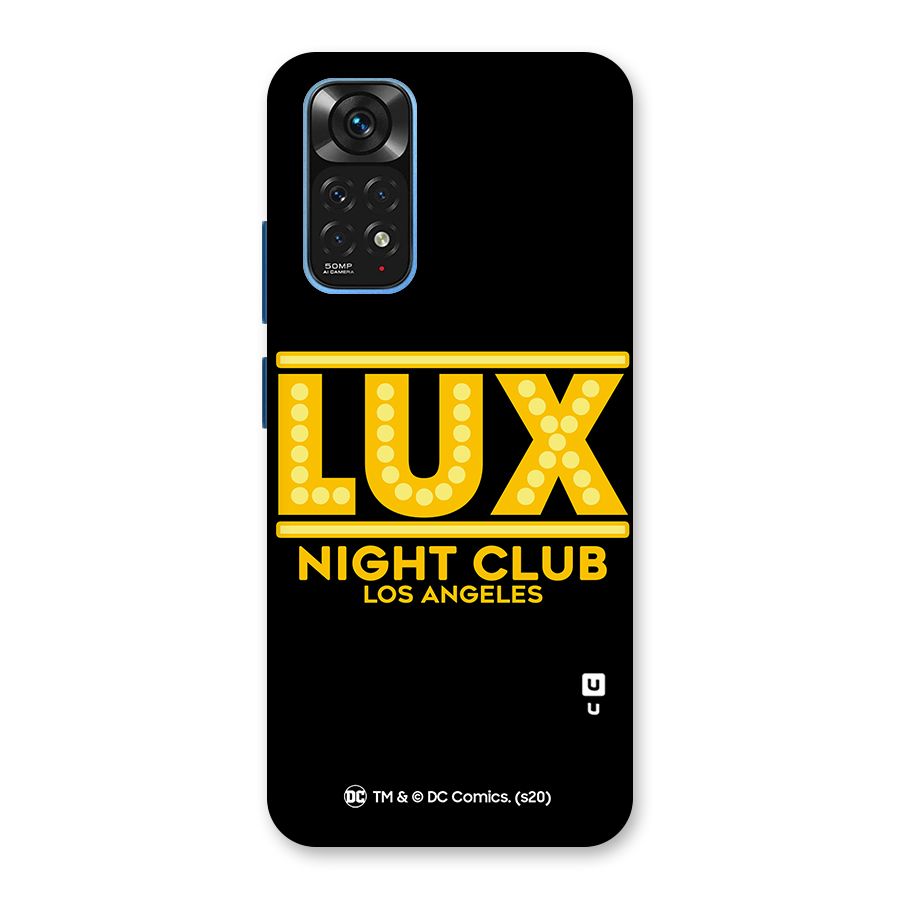 Lucifer Club Los Angeles Back Case for Redmi Note 11S