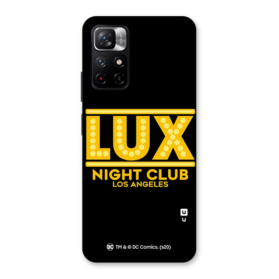 Lucifer Club Los Angeles Back Case for Redmi Note 11T 5G