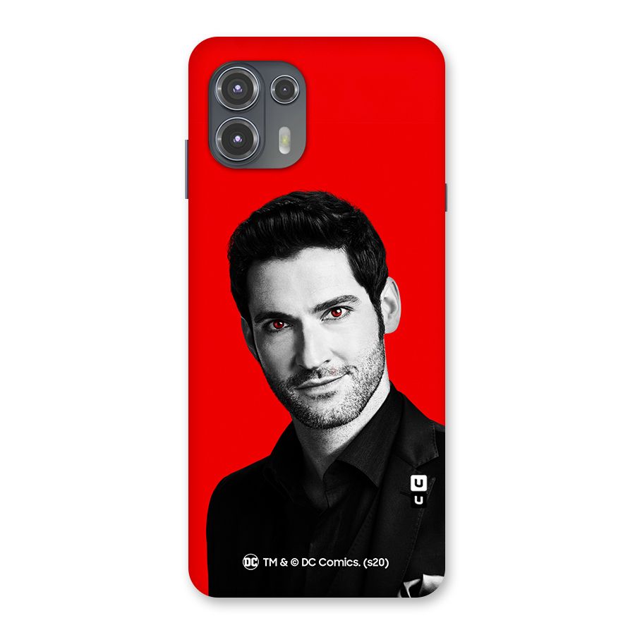 Lucifer Devil Smile Back Case for Motorola Edge 20 Fusion