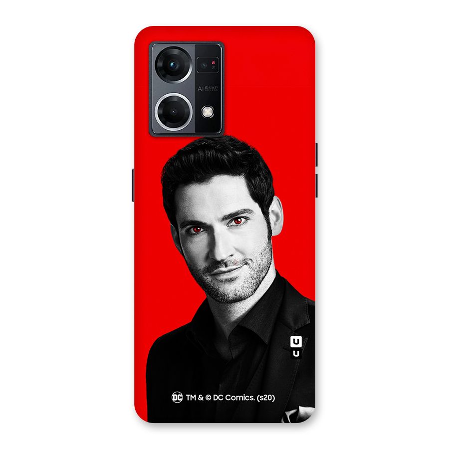 Lucifer Devil Smile Glass Back Case for Oppo F21 Pro 5G