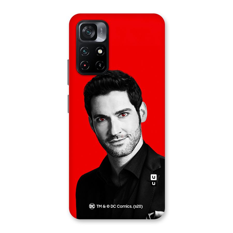 Lucifer Devil Smile Back Case for Poco M4 Pro 5G