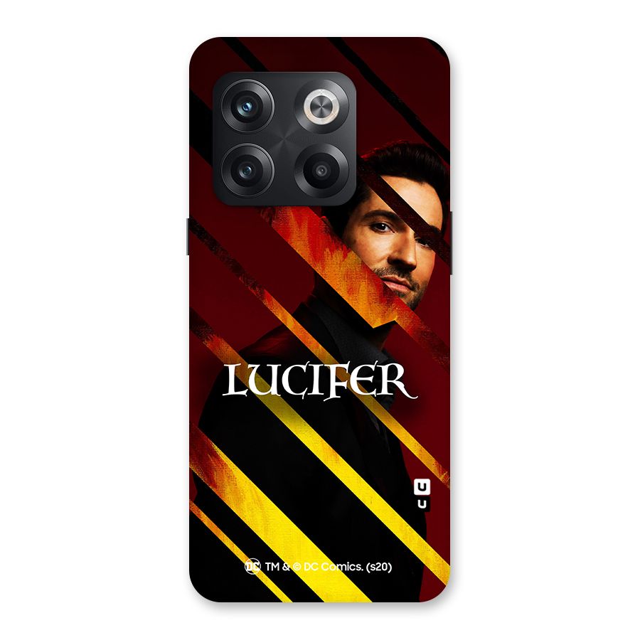 Lucifer Hell Stripes Back Case for OnePlus 10T