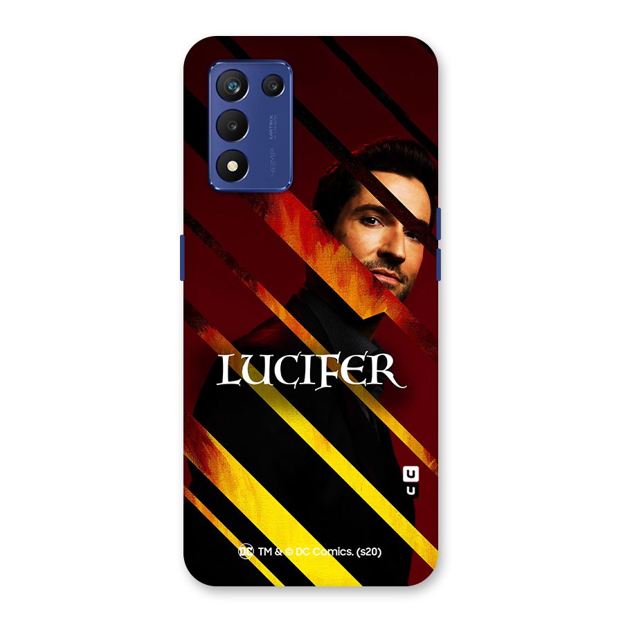 Lucifer Hell Stripes Back Case for Realme 9 5G Speed