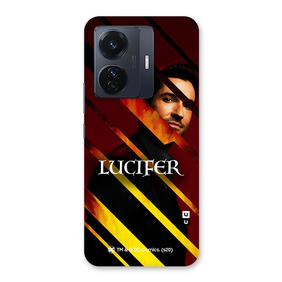Lucifer Hell Stripes Back Case for Vivo T1 Pro