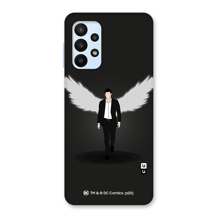 Lucifer Minimalistic Archangel Art Back Case for Galaxy A23