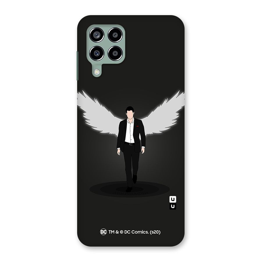 Lucifer Minimalistic Archangel Art Back Case for Galaxy M33