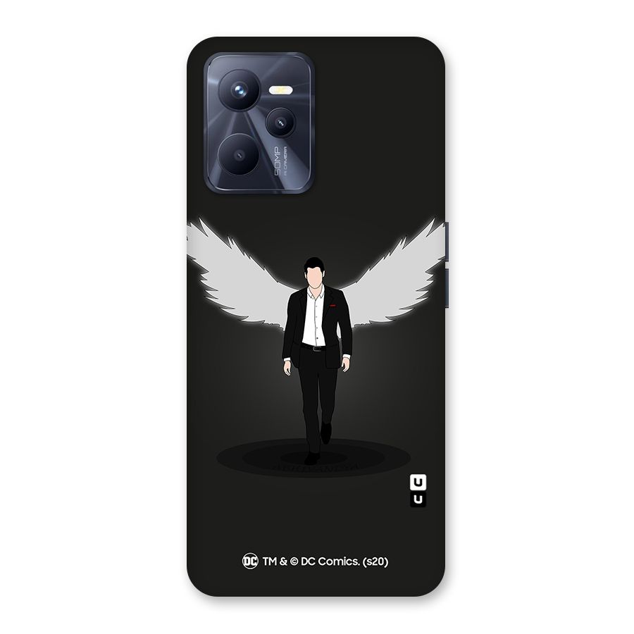 Lucifer Minimalistic Archangel Art Back Case for Realme C35