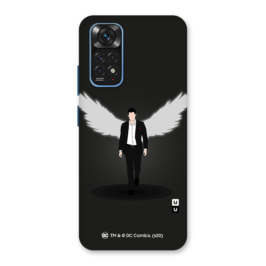 Lucifer Minimalistic Archangel Art Back Case for Redmi Note 11S