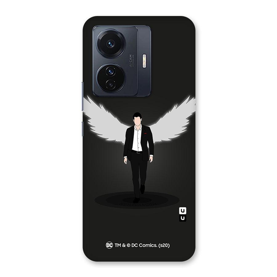 Lucifer Minimalistic Archangel Art Back Case for Vivo T1 Pro