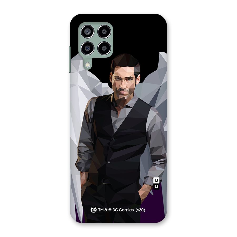 Lucifer Morningstar Art Abstract Back Case for Galaxy M33