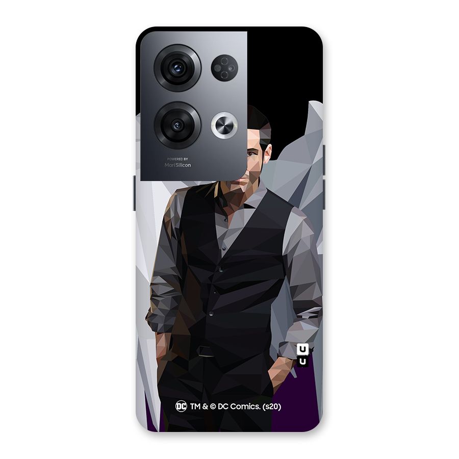 Lucifer Morningstar Art Abstract Back Case for Oppo Reno8 Pro 5G