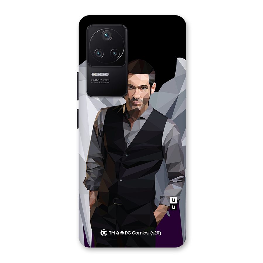 Lucifer Morningstar Art Abstract Back Case for Poco F4 5G