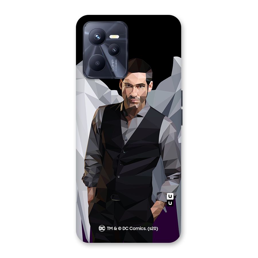 Lucifer Morningstar Art Abstract Back Case for Realme C35