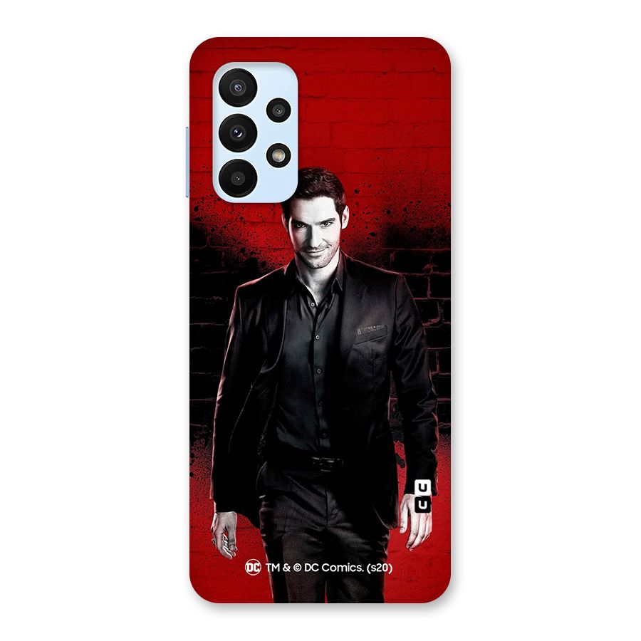 Lucifer Morningstar Wings Shadow Back Case for Galaxy A23