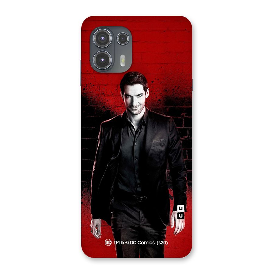 Lucifer Morningstar Wings Shadow Back Case for Motorola Edge 20 Fusion