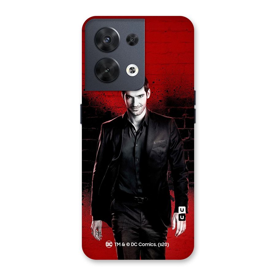 Lucifer Morningstar Wings Shadow Back Case for Oppo Reno8 5G