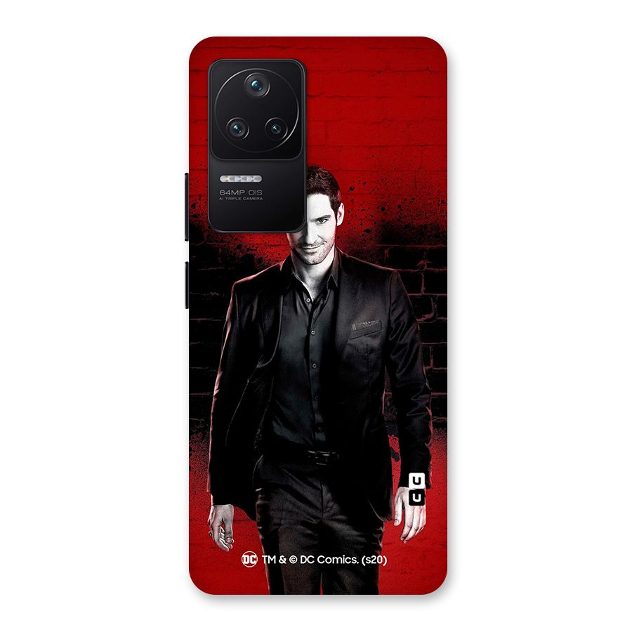 Lucifer Morningstar Wings Shadow Back Case for Poco F4 5G