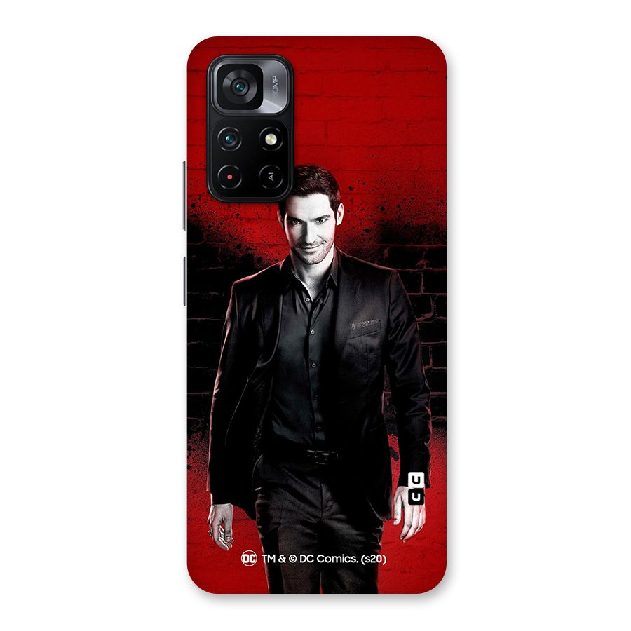 Lucifer Morningstar Wings Shadow Back Case for Poco M4 Pro 5G