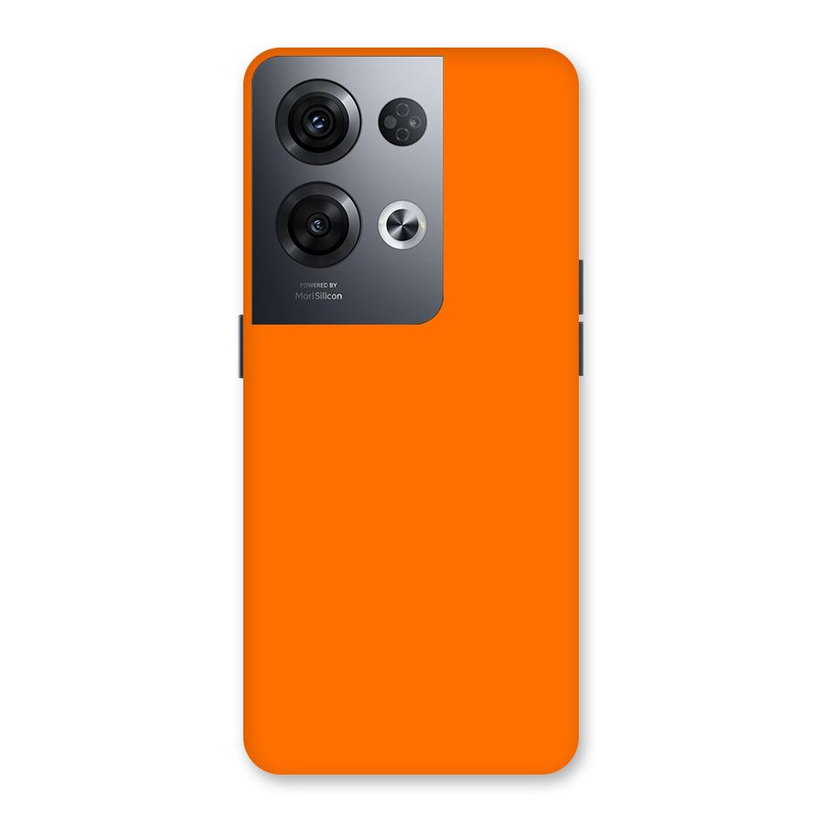 Mac Orange Back Case for Oppo Reno8 Pro 5G