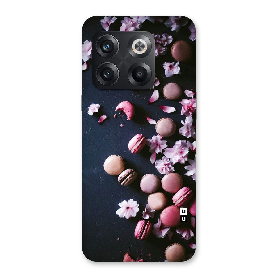 Macaroons And Cheery Blossoms Back Case for OnePlus 10T