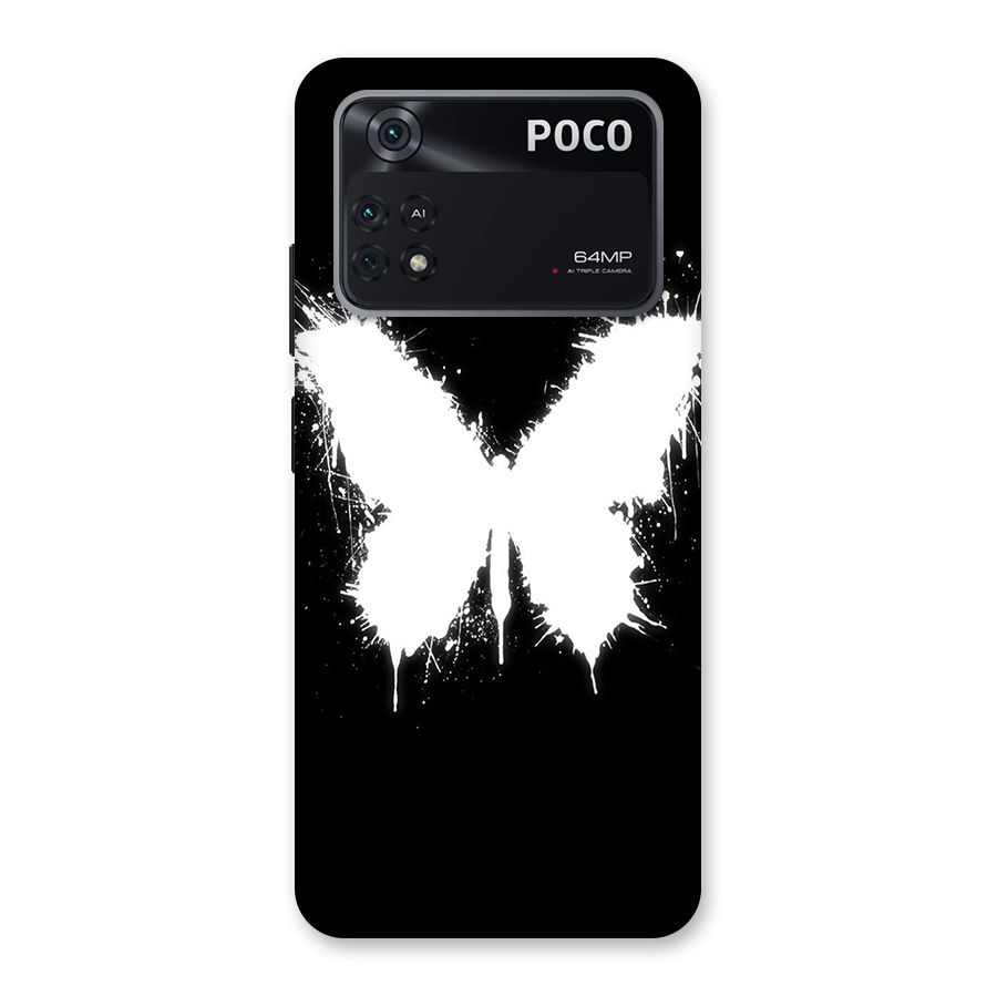 Magic Butterfly Back Case for Poco M4 Pro 4G