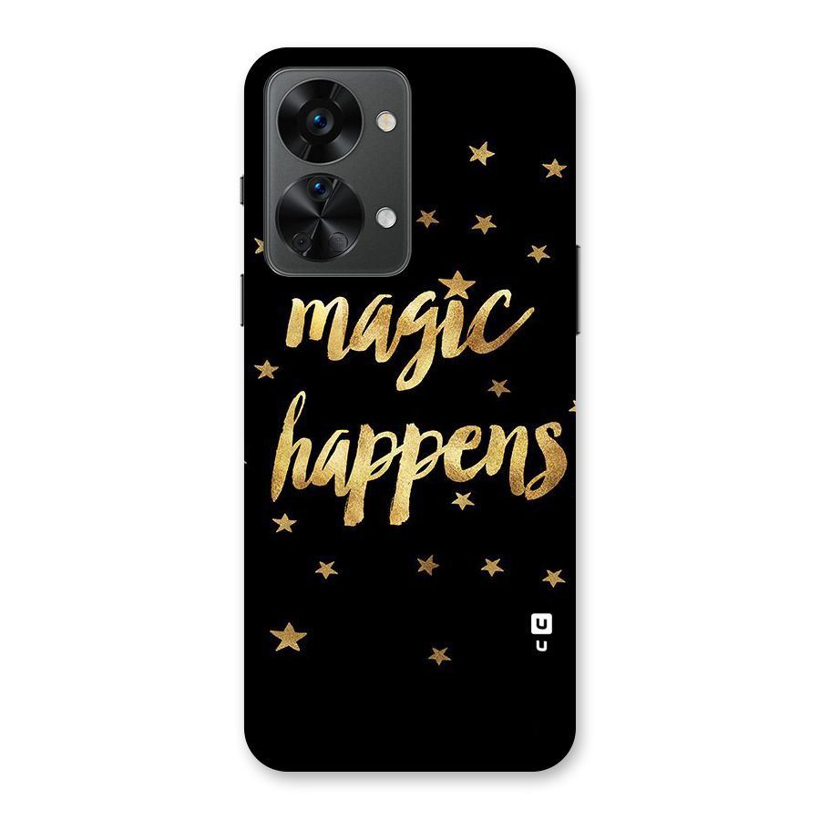 Magic Happens Back Case for OnePlus Nord 2T