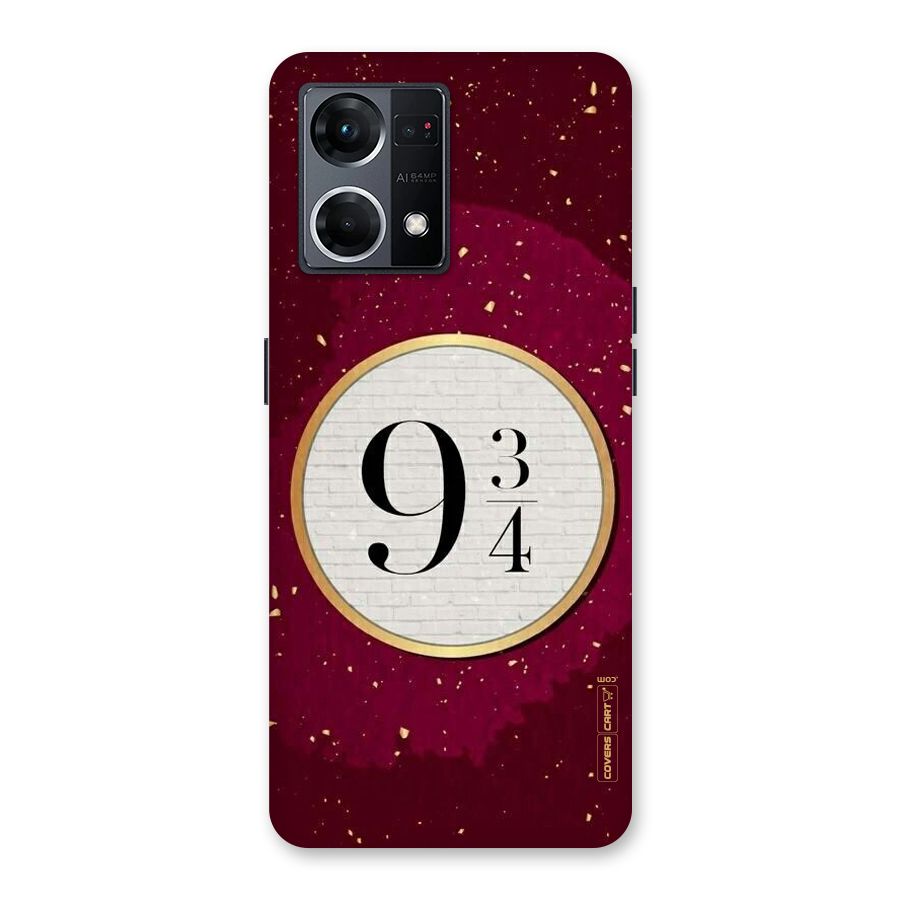 Magic Number Glass Back Case for Oppo F21 Pro 5G