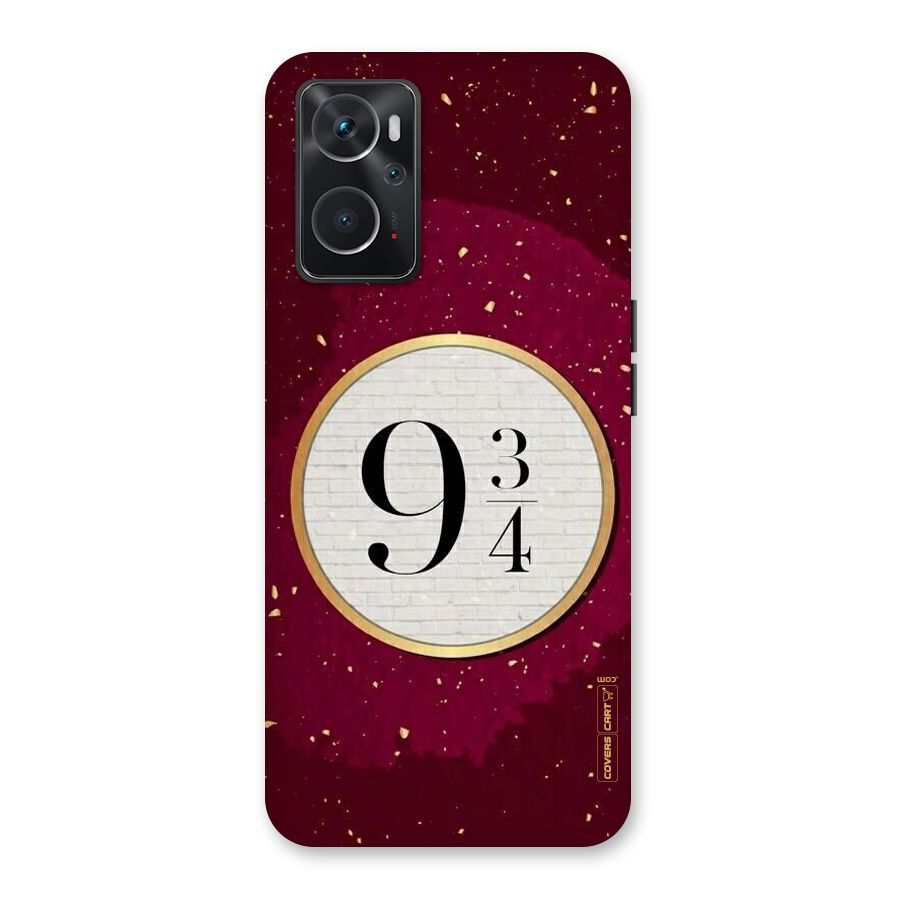 Magic Number Back Case for Oppo K10 4G