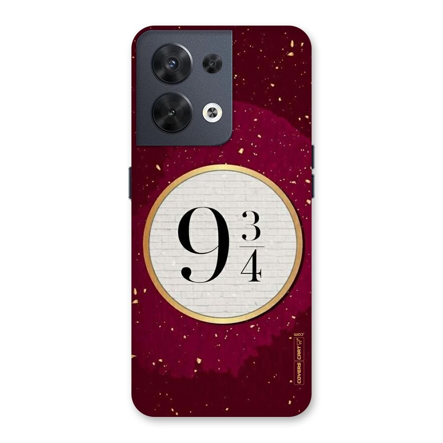 Magic Number Back Case for Oppo Reno8 5G