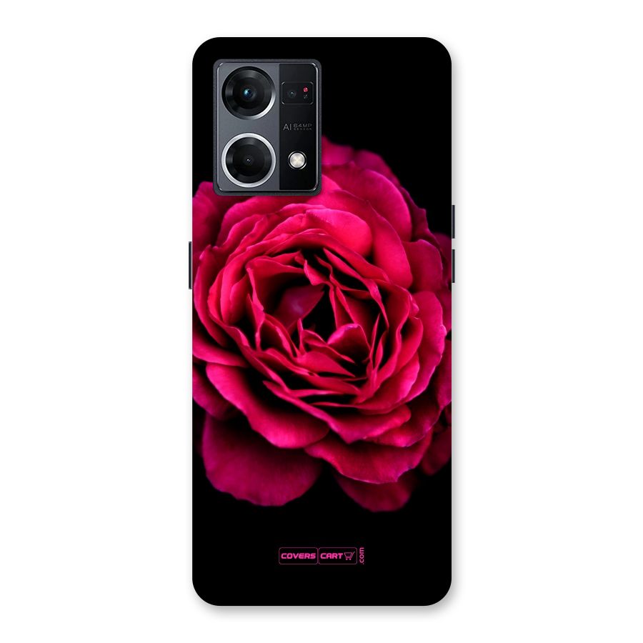 Magical Rose Glass Back Case for Oppo F21 Pro 5G