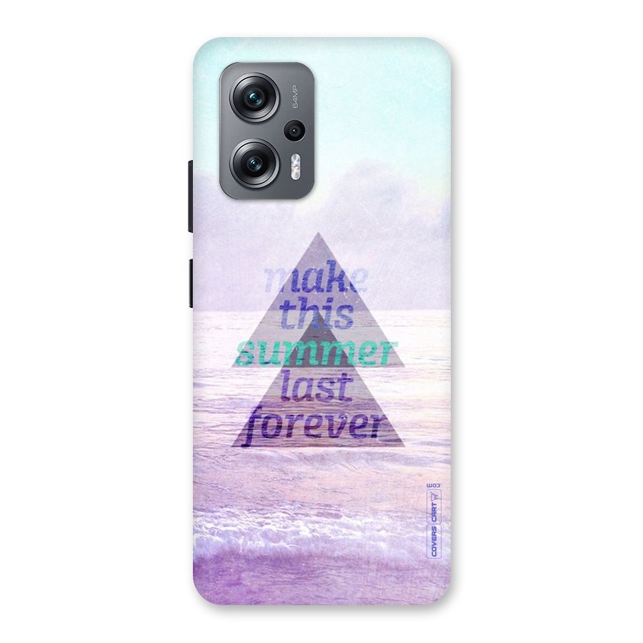 Make This Summer Last Forever Back Case for Redmi K50i
