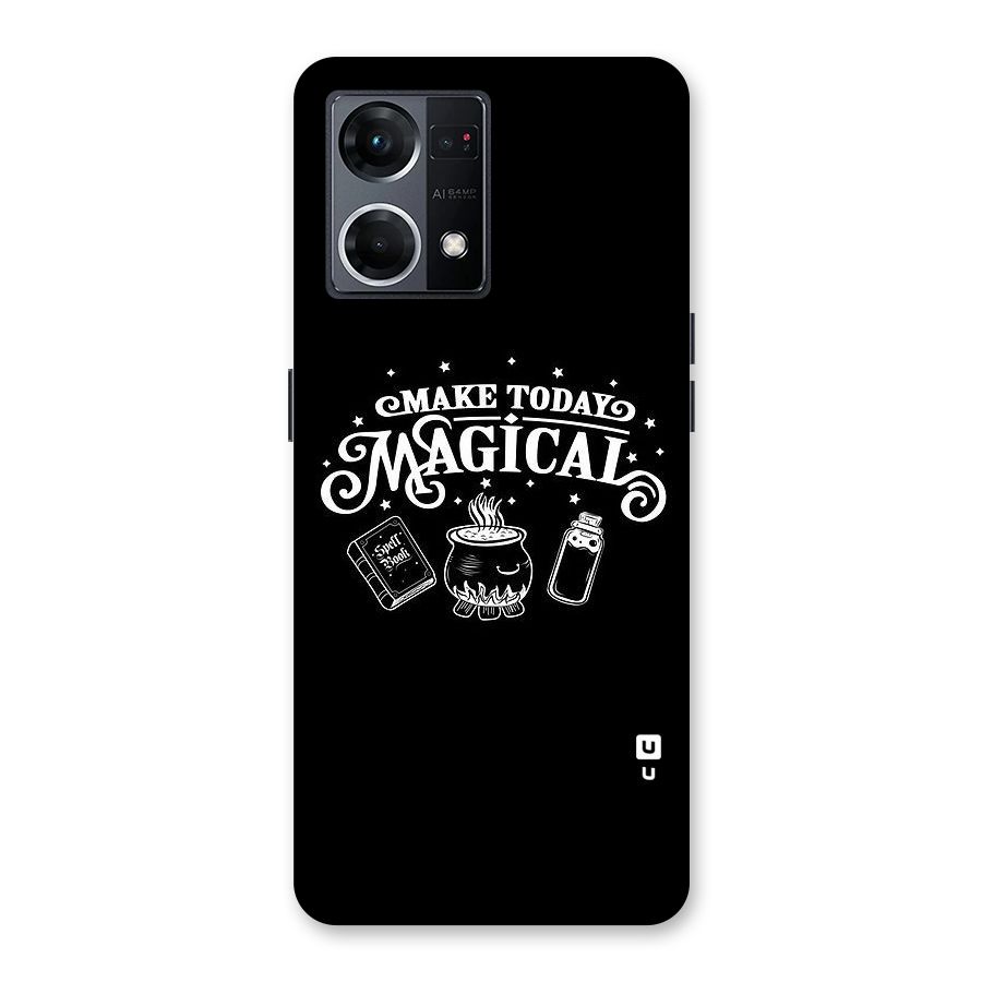 Make Today Magical Glass Back Case for Oppo F21 Pro 5G