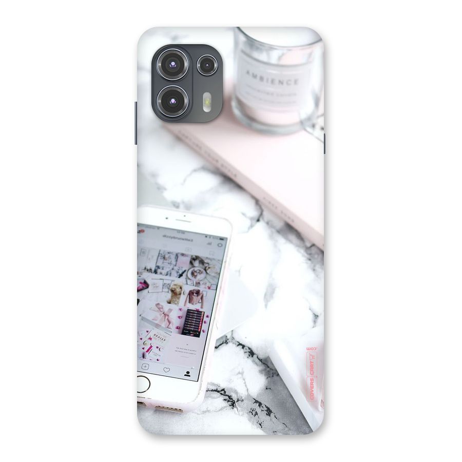 Make Up And Phone Back Case for Motorola Edge 20 Fusion