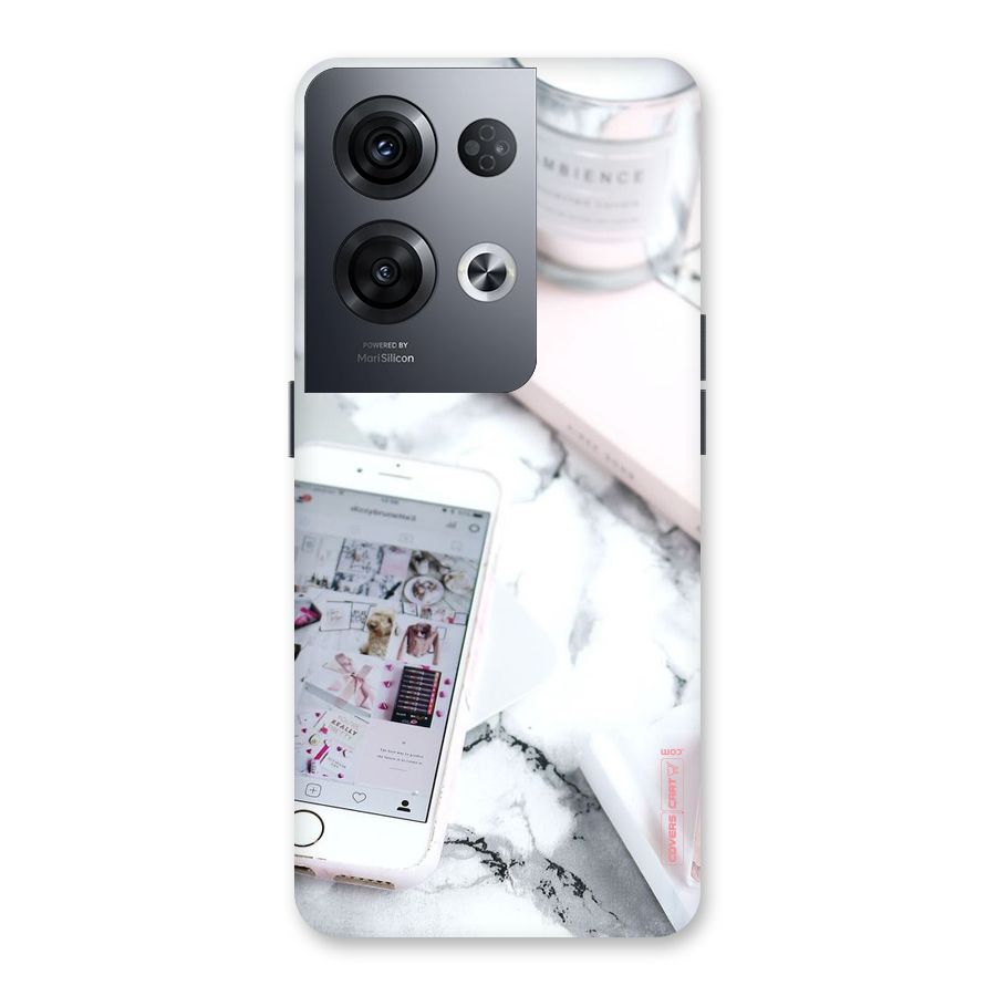 Make Up And Phone Back Case for Oppo Reno8 Pro 5G
