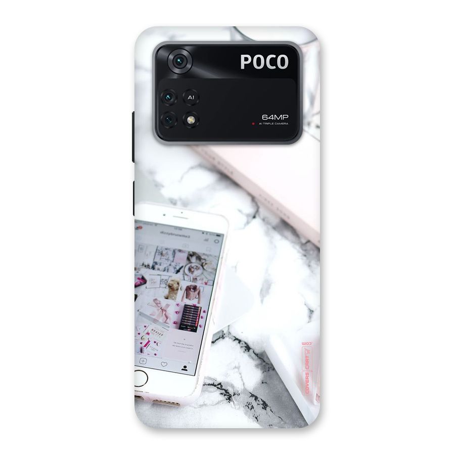 Make Up And Phone Back Case for Poco M4 Pro 4G