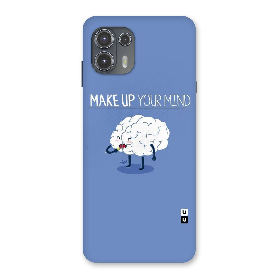 Makeup Your Mind Back Case for Motorola Edge 20 Fusion