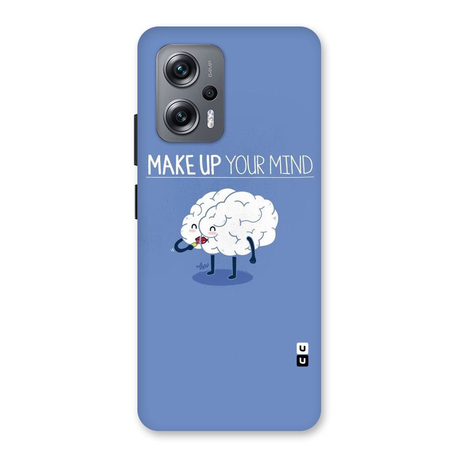Makeup Your Mind Back Case for Redmi K50i