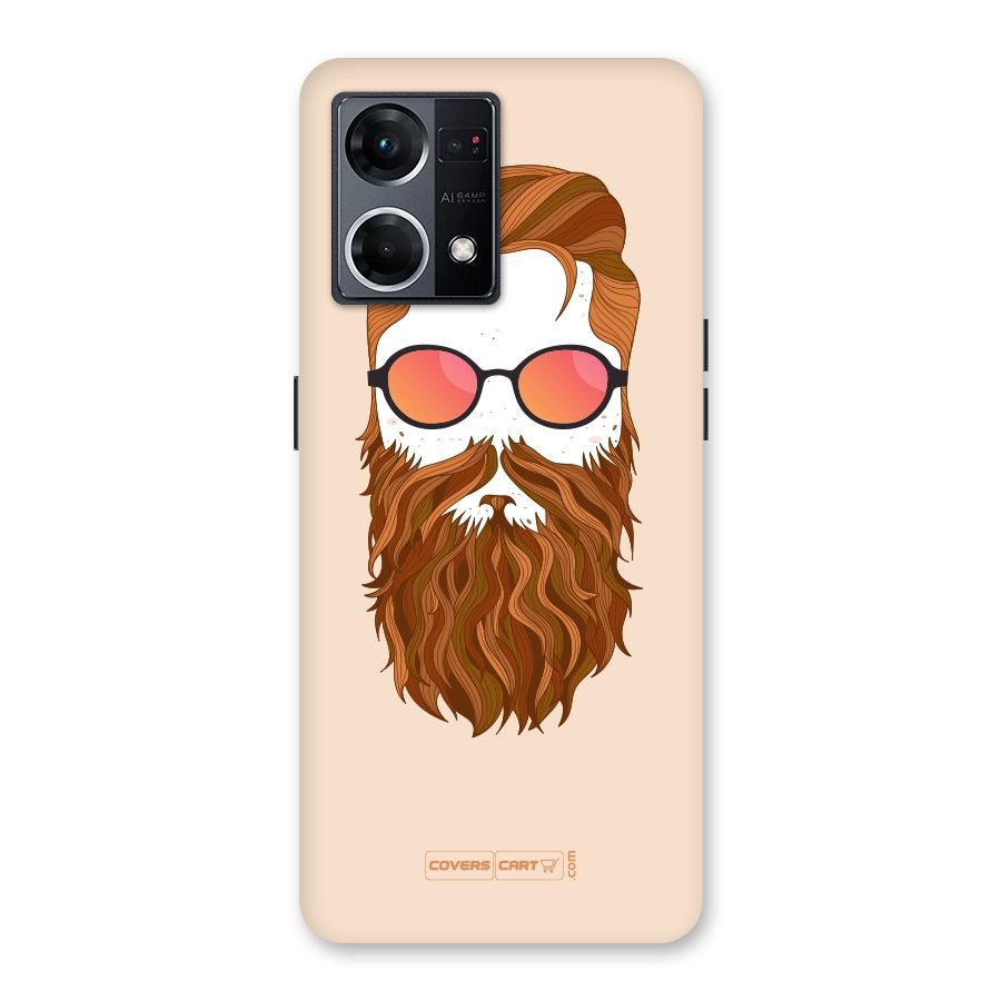 Man in Beard Glass Back Case for Oppo F21 Pro 5G