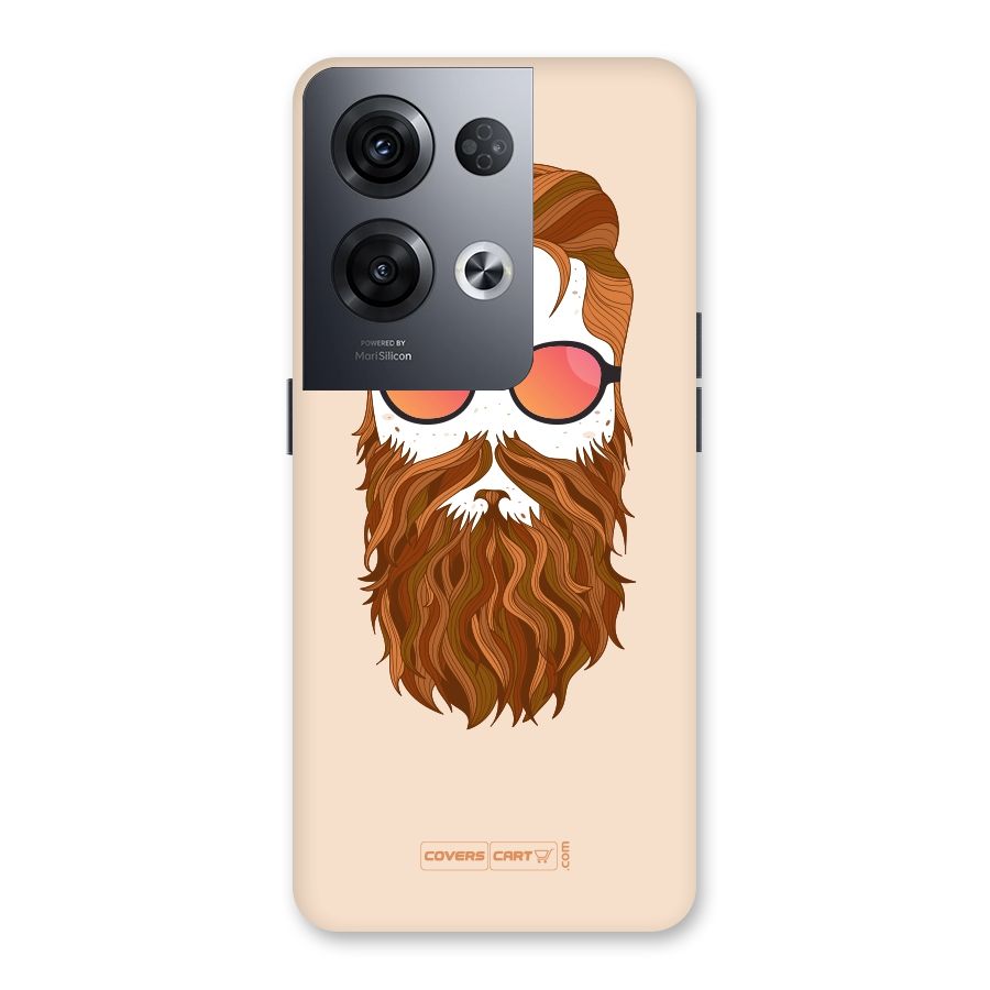 Man in Beard Back Case for Oppo Reno8 Pro 5G