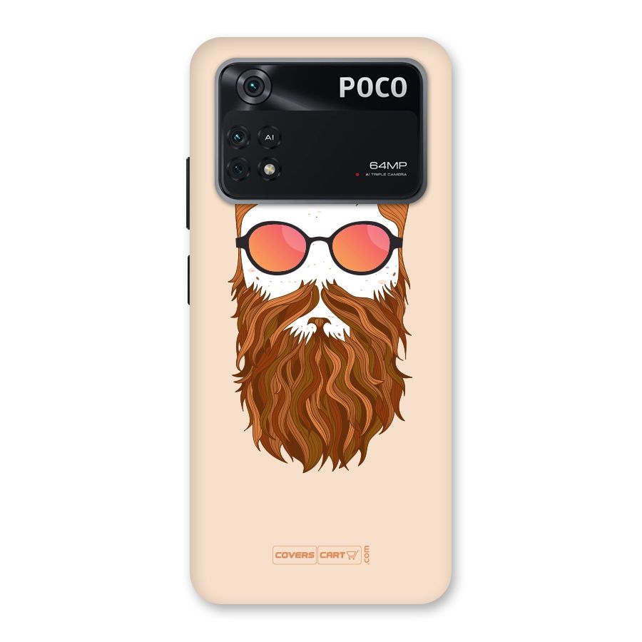 Man in Beard Back Case for Poco M4 Pro 4G
