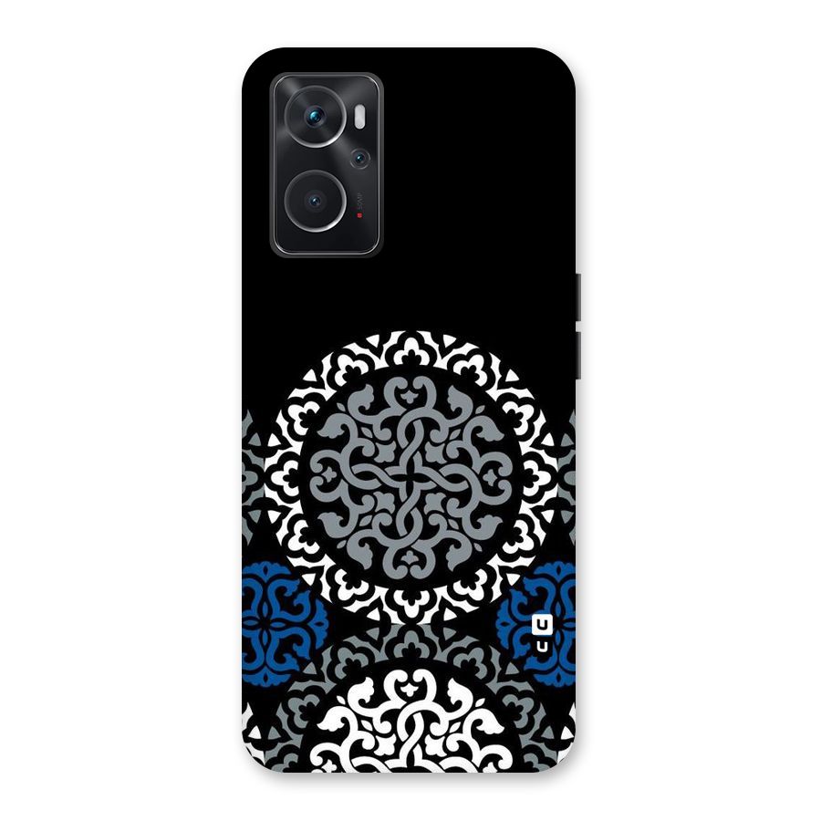 Mandala Circle Pattern Back Case for Oppo K10 4G