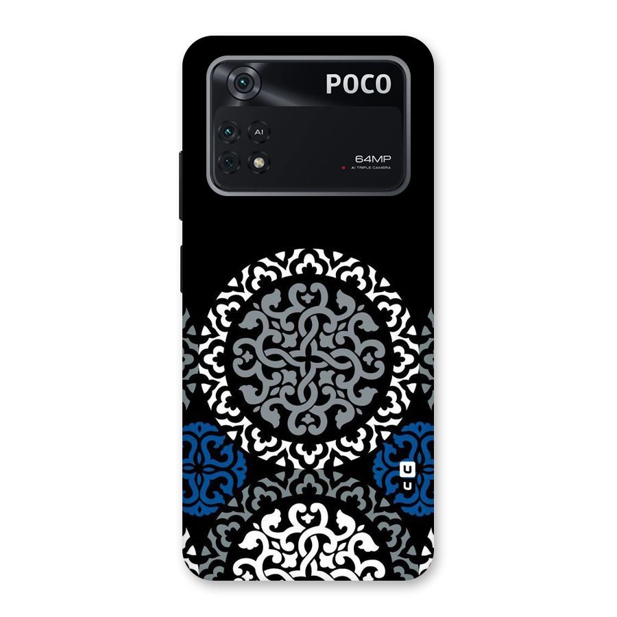 Mandala Circle Pattern Back Case for Poco M4 Pro 4G