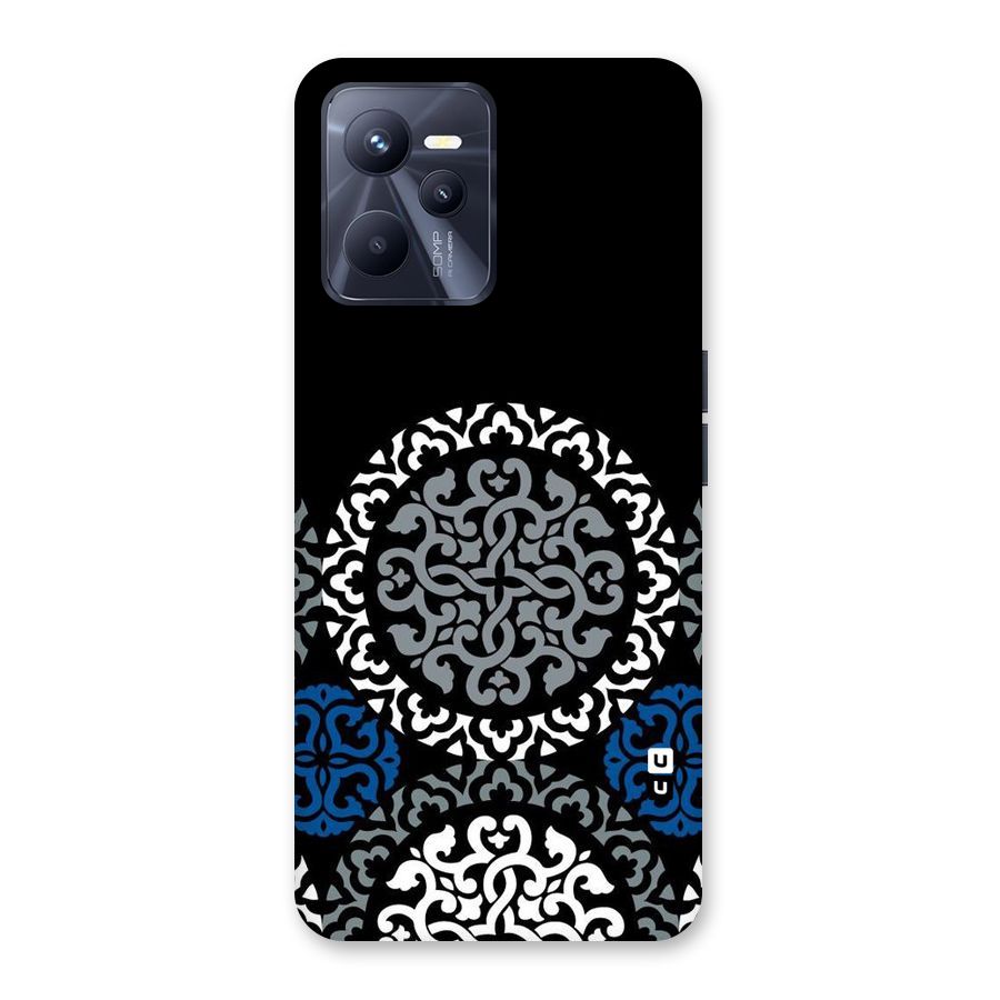Mandala Circle Pattern Back Case for Realme C35