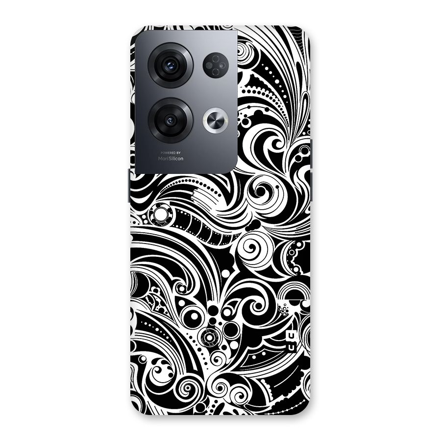 Maori Art Design Abstract Back Case for Oppo Reno8 Pro 5G