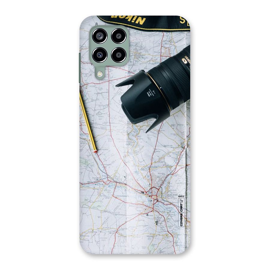 Map And Camera Back Case for Galaxy M33